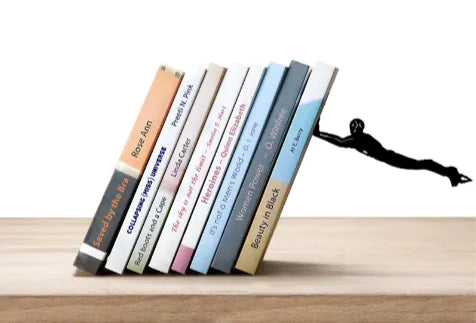 The Book Defender – Modern Superhero Bookend