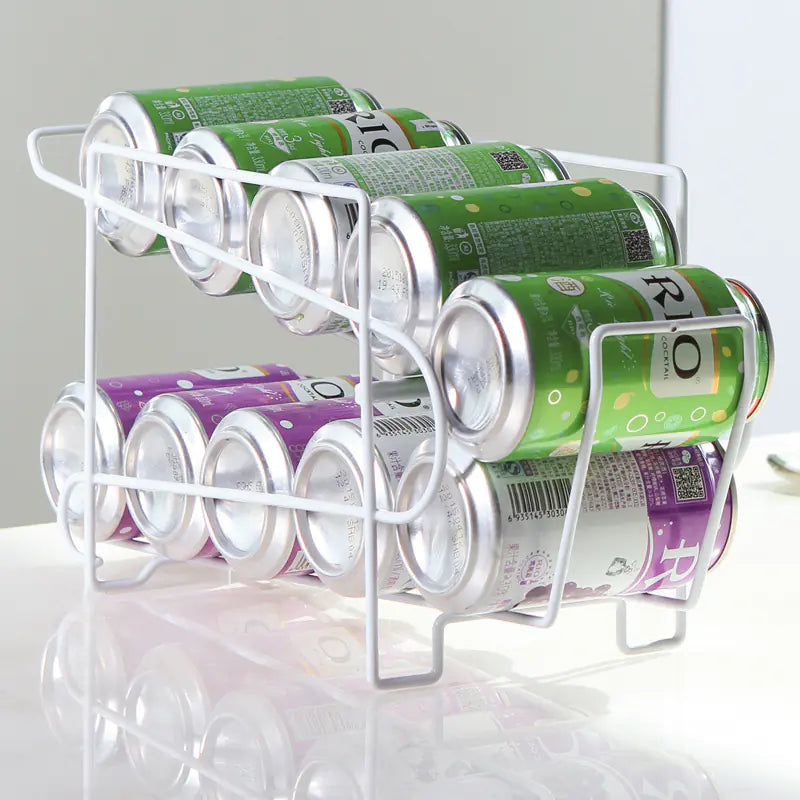 2-Layer Kitchen Storage Rack | Compact Counter Organizer