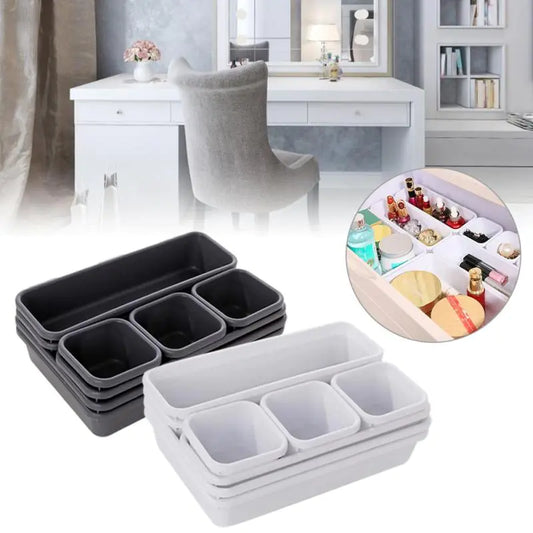 The Grid Organizer – Multi-Compartment Drawer Storage
